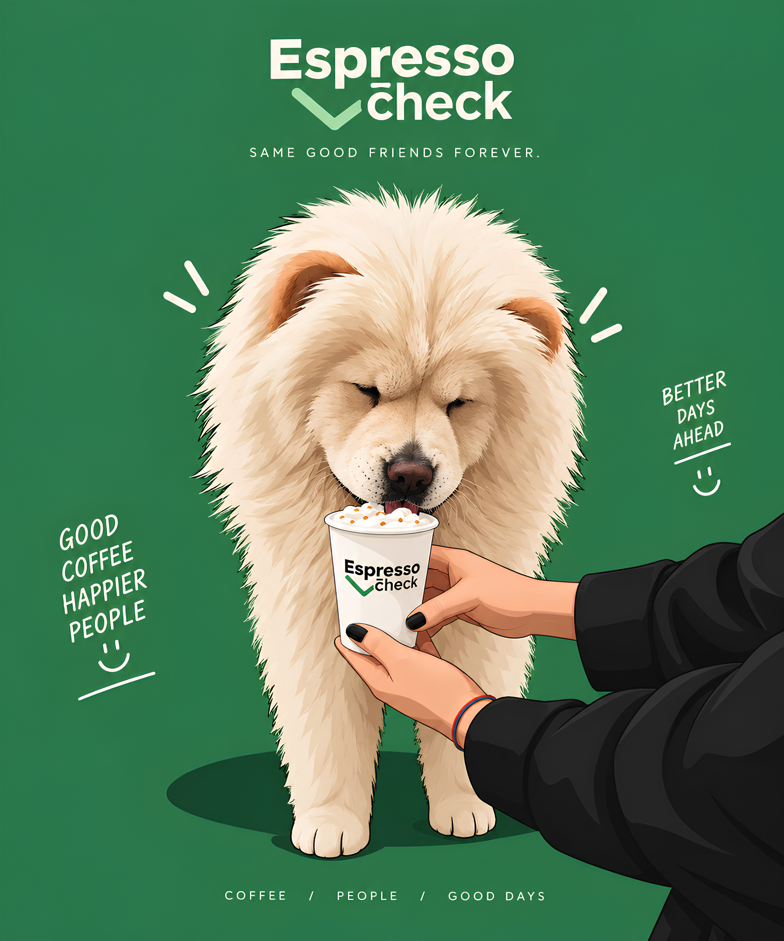 Espresso Check Latte ve marka görseli